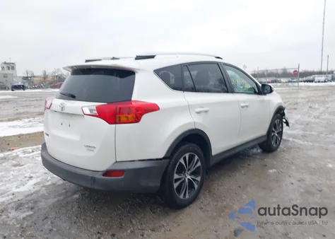 2015 Toyota Rav4 Limited from USA, damaged, VIN 2T3DFREV9FW231475